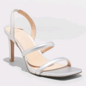 Women's Nala Heels - A New Day" Silver